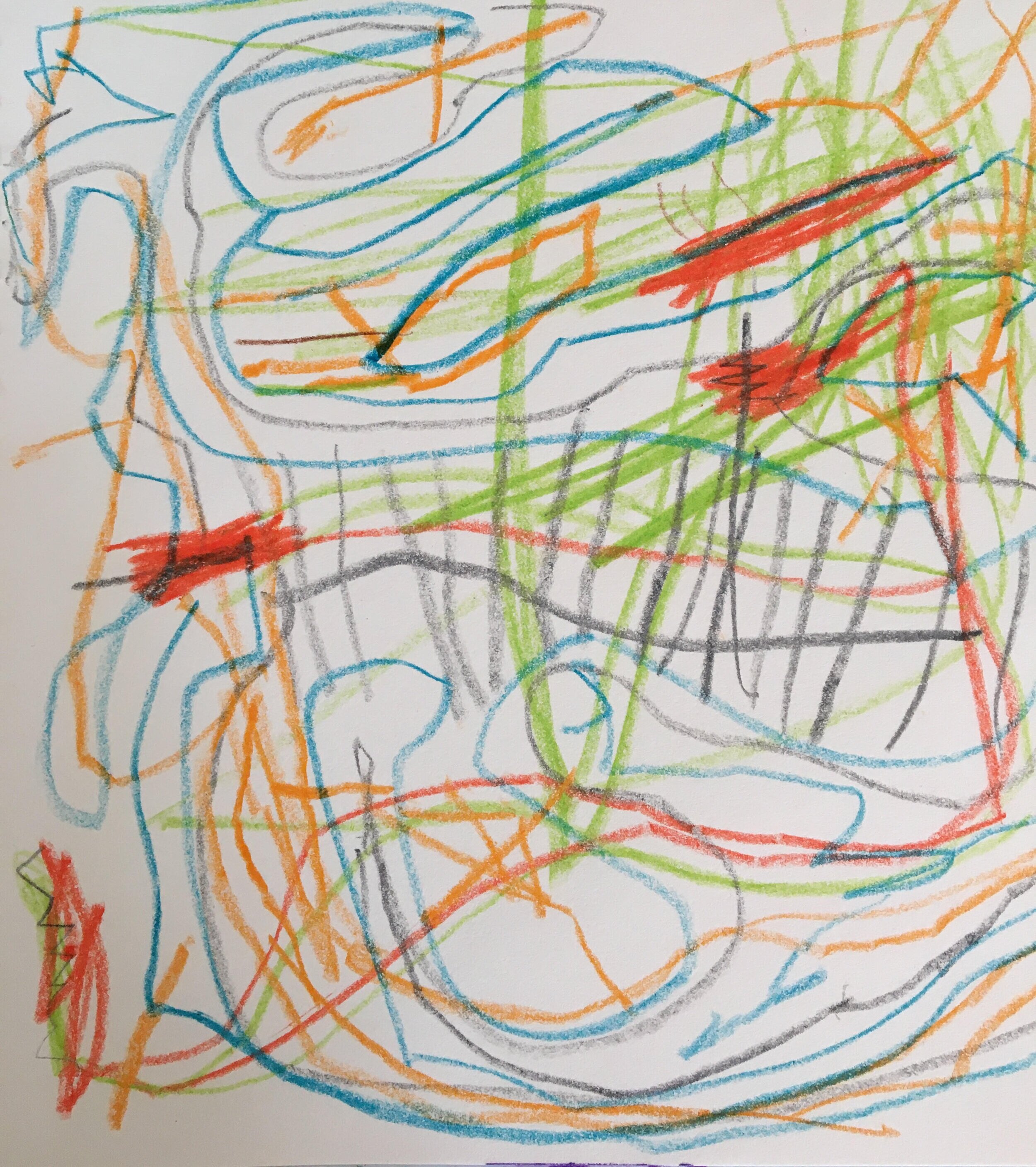 Photo: One of my niece's many fridge-worthy creations.