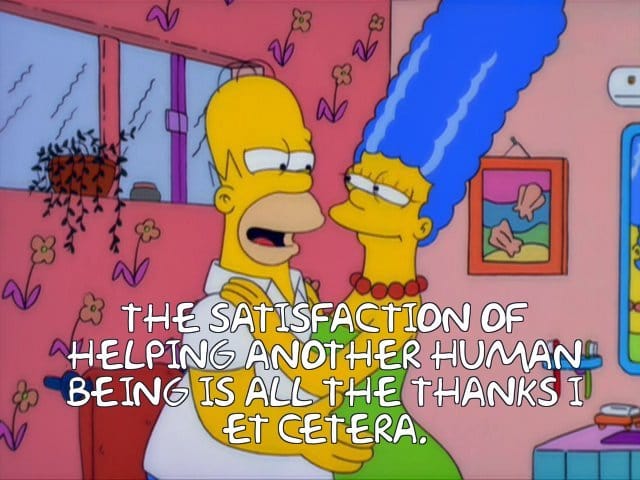 All the thanks I etcetera