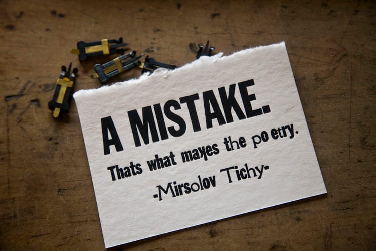 Re-telling my stupid mistakes