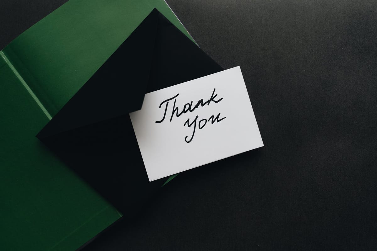 How to express gratitude (Hiring & Retention, Part 3)