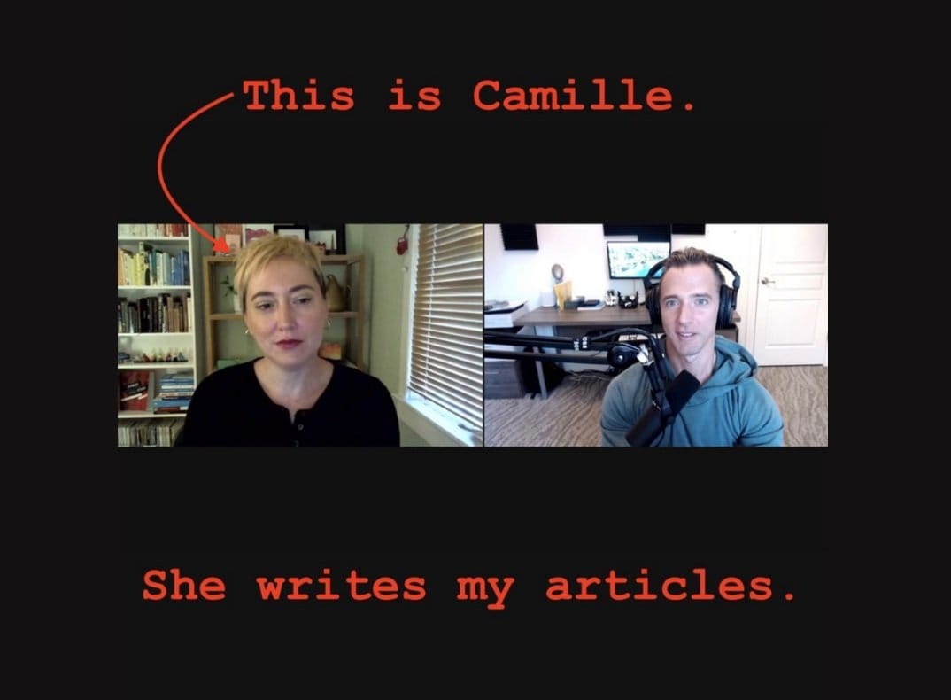 Become known for your writing even if you don’t like to write.